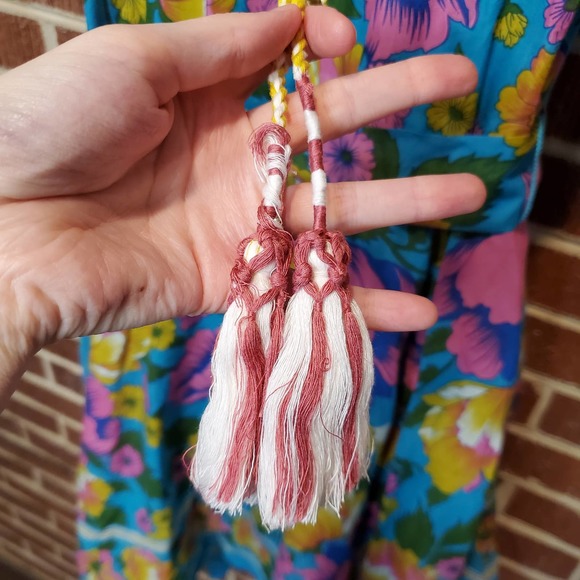 Lilka by Anthropologie Dinan Halter Handkerchief Floral Beach Midi Dress XS - Picture 4 of 8